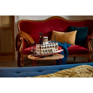 Đồ chơi lắp ráp chính hãng Đan Mạch IDEAS 21356 - River Steamboat - Hộp cấn