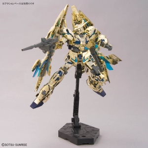P-BANDAI - HG 1/144 The Gundam Base Limited Unicorn Gundam 03 Phenex (Destroy Mode) Gold & Silver Coating Set