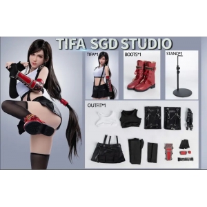 [HÀNG TRƯNG BÀY] SGD STUDIO - SGD001 Final Fantasy VII Tifa Lockhart (Tặng kèm box mica trưng bày sản phẩm)