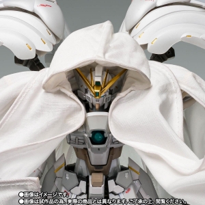P-BANDAI - GUNDAM FIX FIGURATION METAL COMPOSITE #1036 WING GUNDAM ZERO CLOAKED CUSTOM