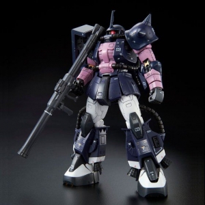 P-BANDAI - RG 1/144 MS-06R-1A BLACK TRI-STARS ZAKU II