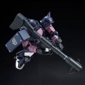 P-BANDAI - RG 1/144 MS-06R-1A BLACK TRI-STARS ZAKU II
