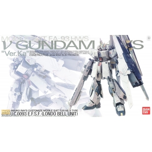 P-BANDAI - MG 1/100 NU GUNDAM HWS Ver.Ka (Logo Xanh)