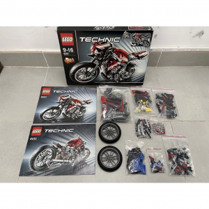 (ĐÃ QUA SỬ DỤNG) LEGO Technic 8051 - Motorbike (2010)