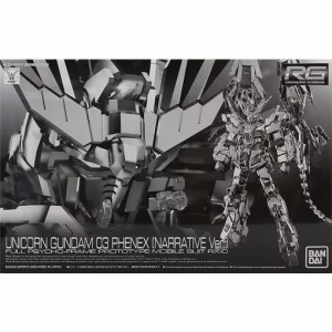 P-Bandai RG 1/144 Unicorn Gundam 03 Phenex (Narrative Ver.)
