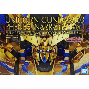  P-BANDAI - PG 1/60 Unicorn Gundam 03 Phenex (Narrative Ver.)