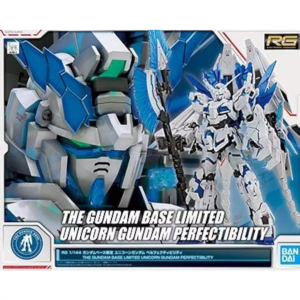 P-BANDAI - RG 1/144 THE GUNDAM BASE LIMITED UNICORN GUNDAM PERFECTIBILITY