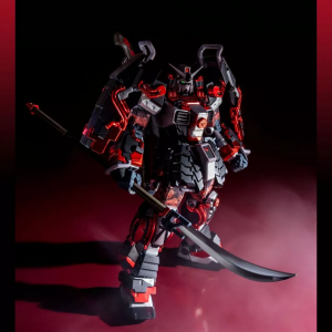 P-BANDAI - MG 1/100 SHIN MUSHA GUNDAM SENGOKU NO JIN BLACK ROBE LARGE ARMOR