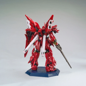 P-BANDAI - RG 1/144 THE GUNDAM BASE LIMITED SINANJU [METALLIC GLOSS INJECTION] + Delpidecal Holo Silver